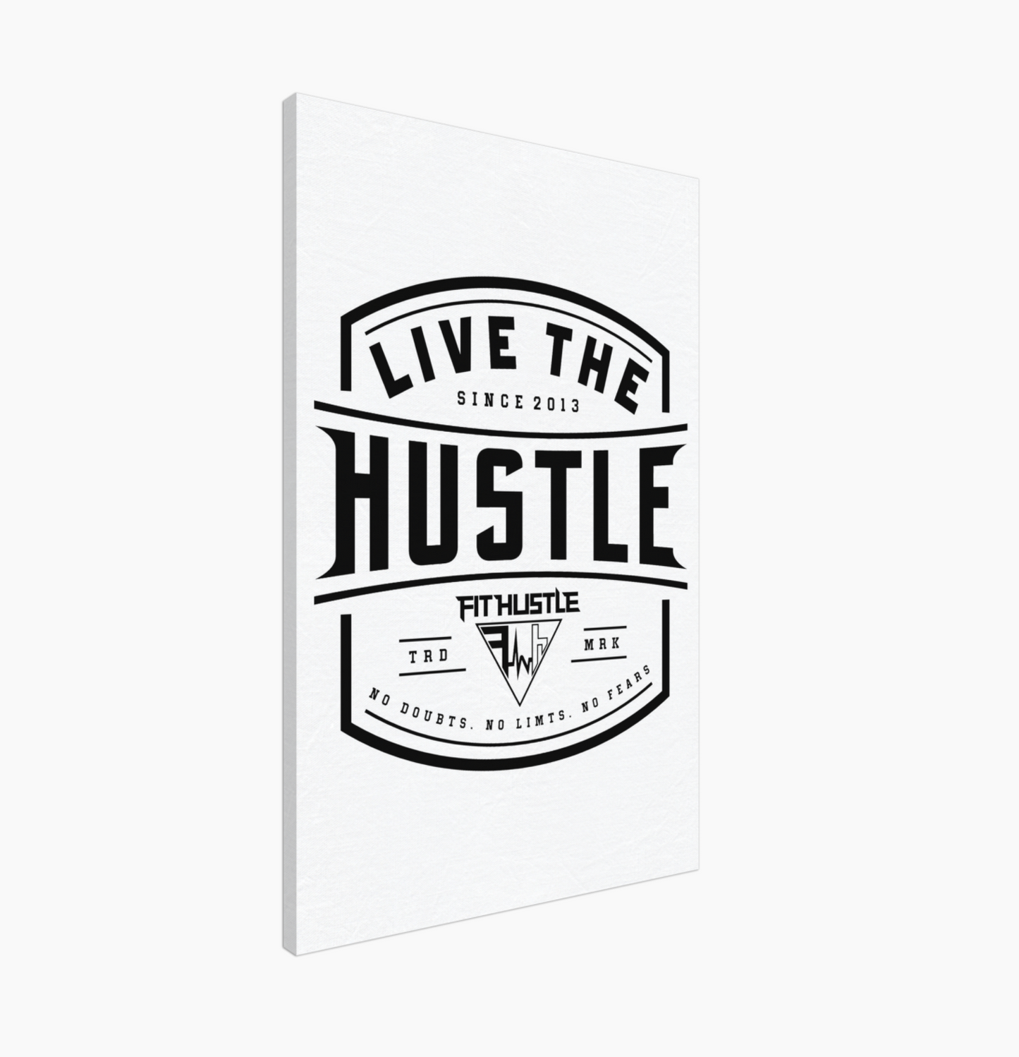 Live The Hustle™ Wall Canvas