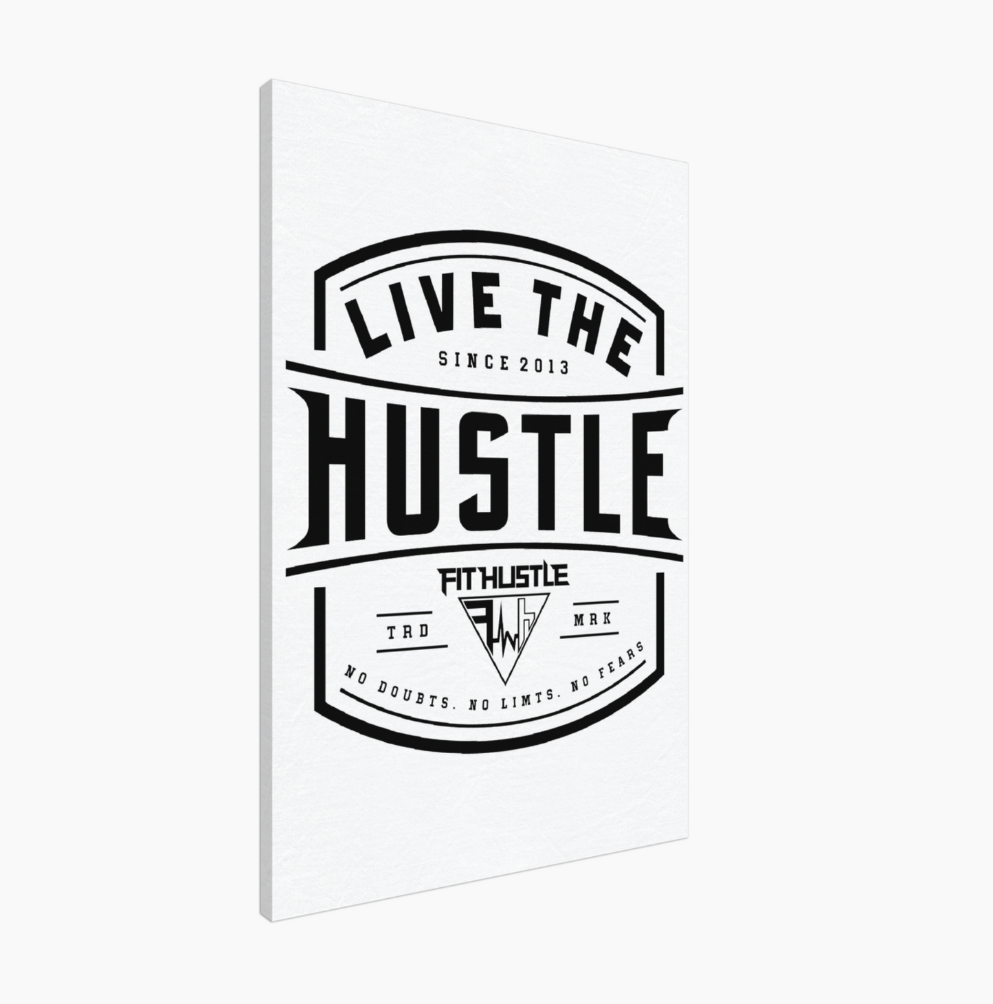 Live The Hustle™ Wall Canvas