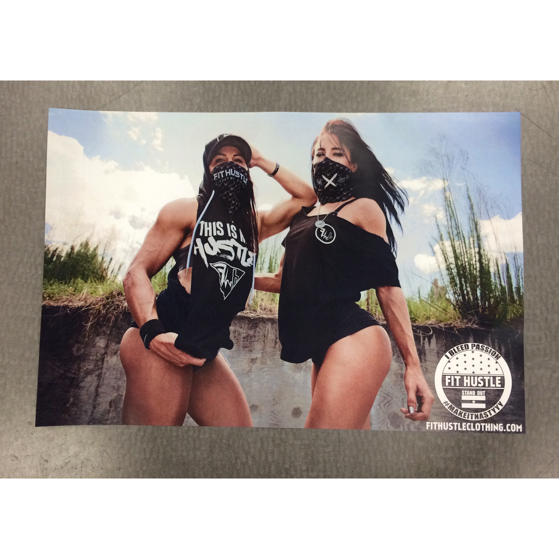 FIT HUSTLE POSTER