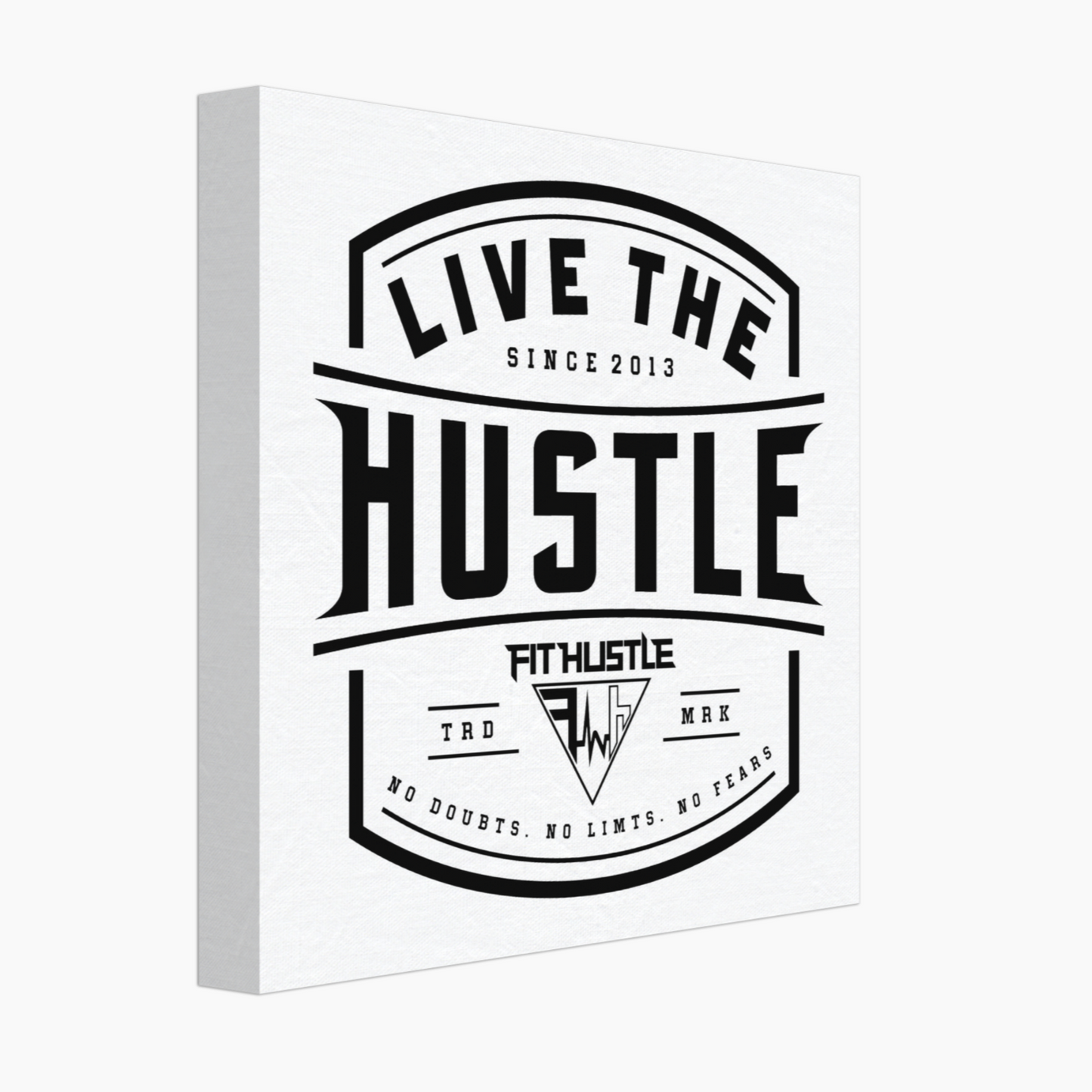 Live The Hustle™ Wall Canvas