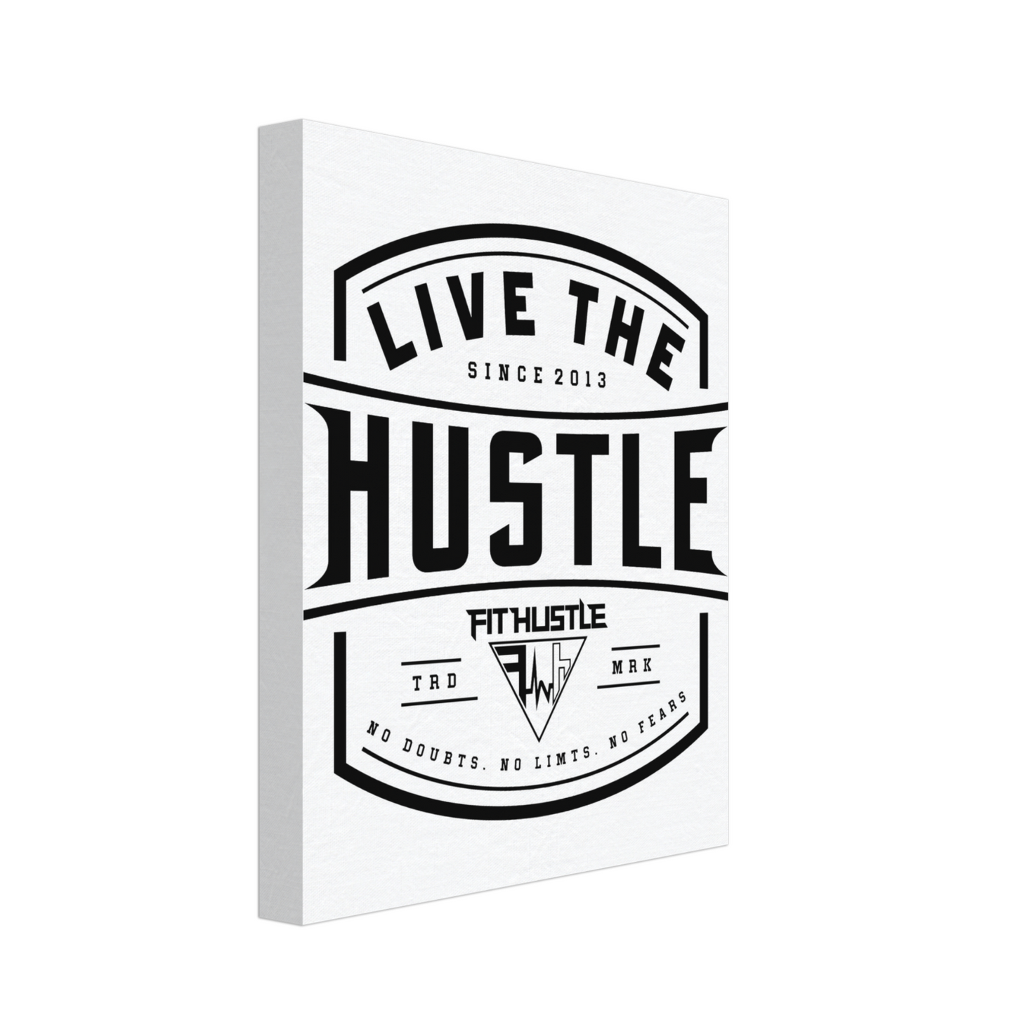 Live The Hustle™ Wall Canvas