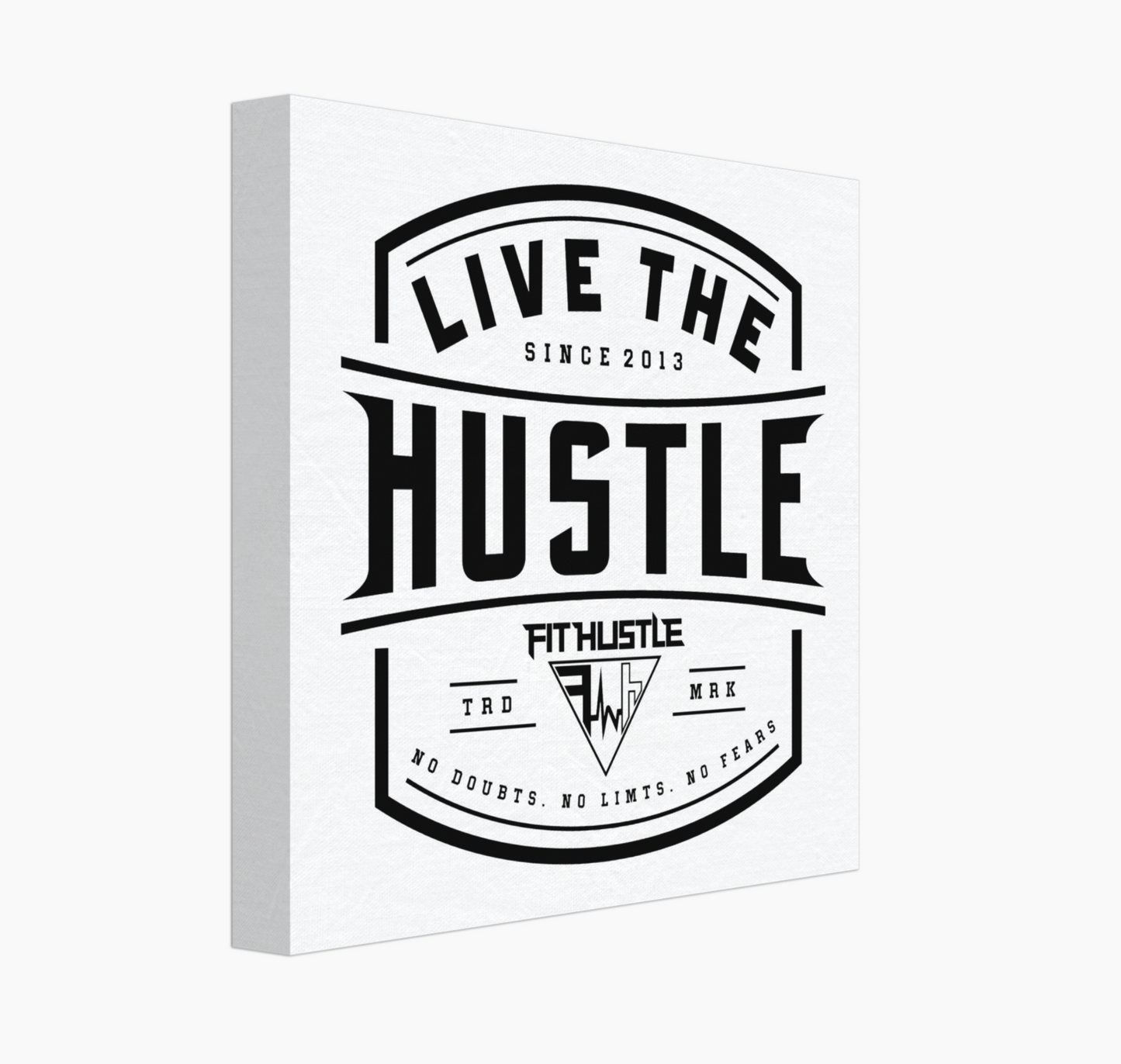 Live The Hustle™ Wall Canvas