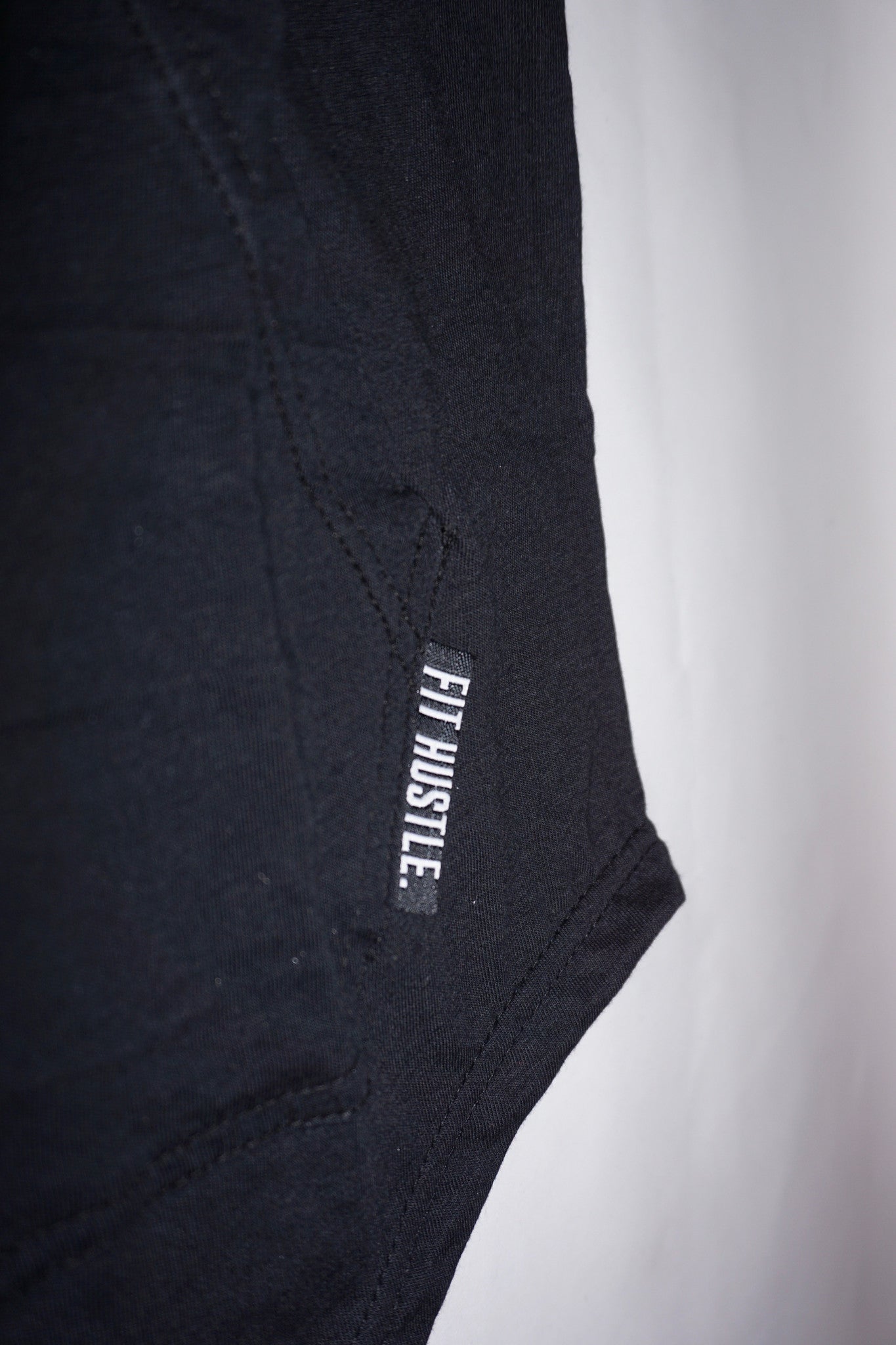 Scoop Bottom Stringer Hoodie