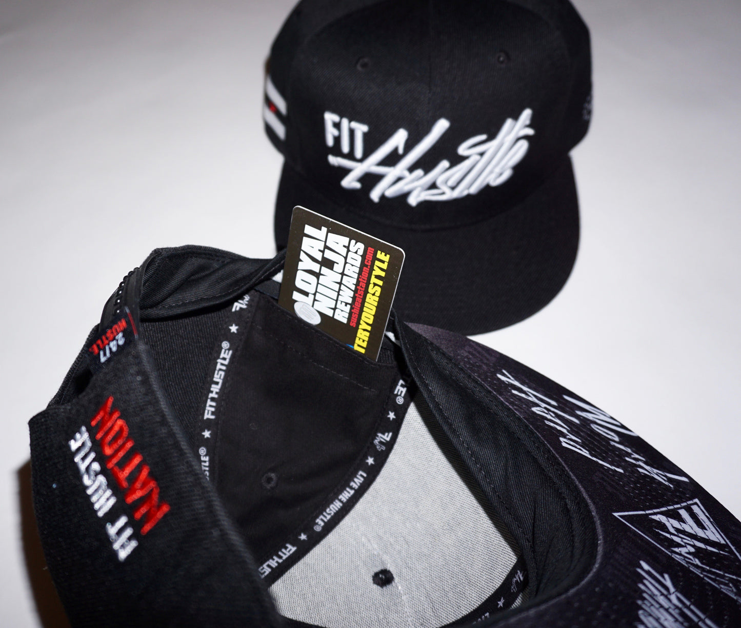 Black/White - Work Hard Stay Humble Hat