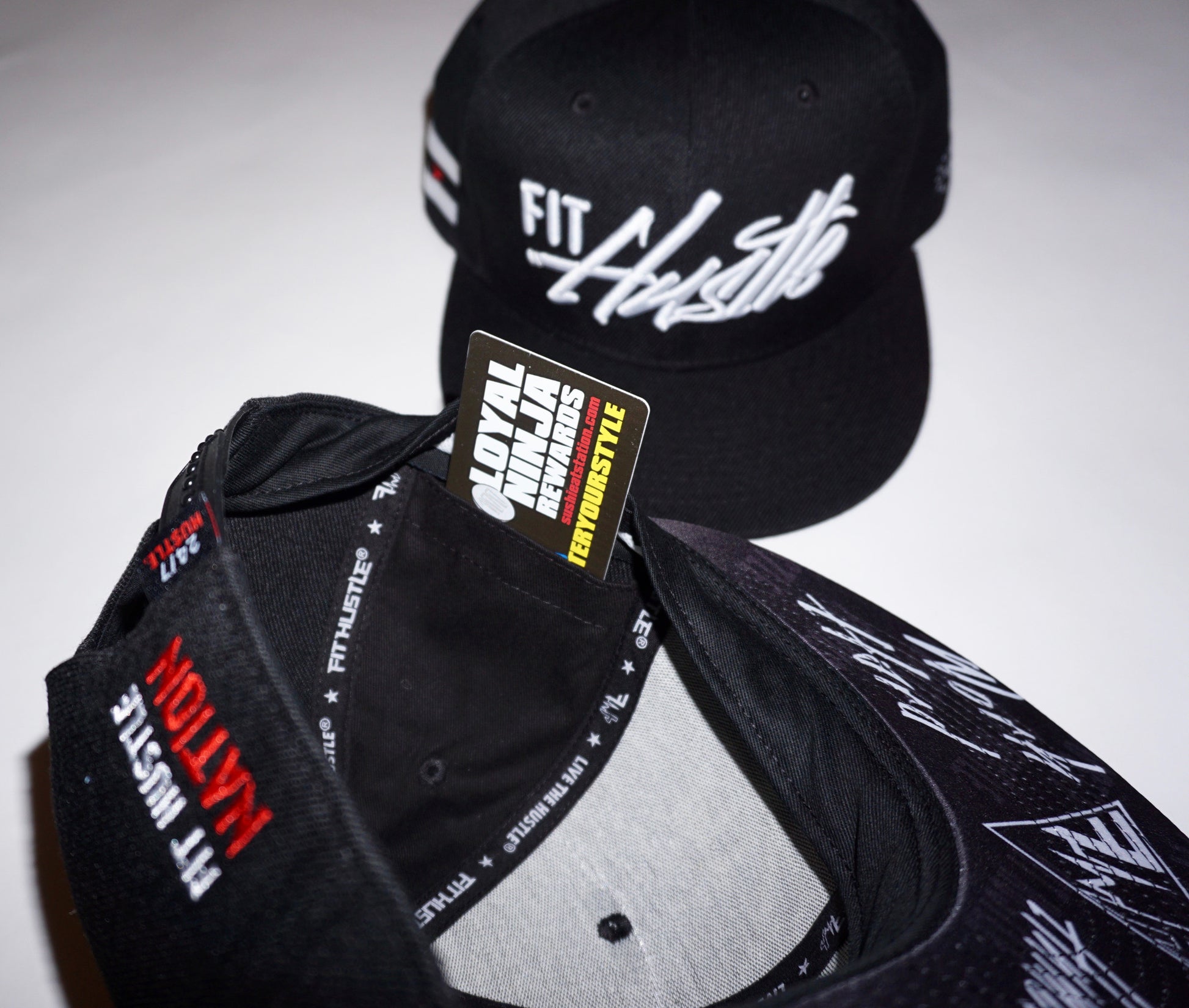 Black/White - Work Hard Stay Humble Hat