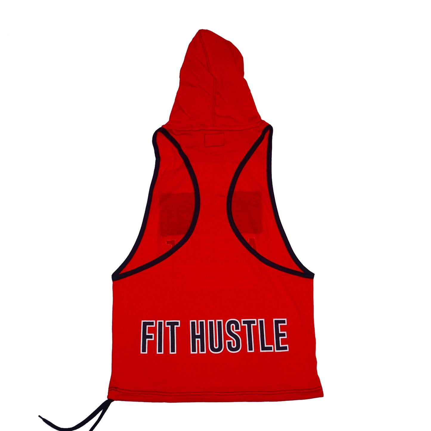 "Fxck Average" Blk/Red Stringer Hoodie