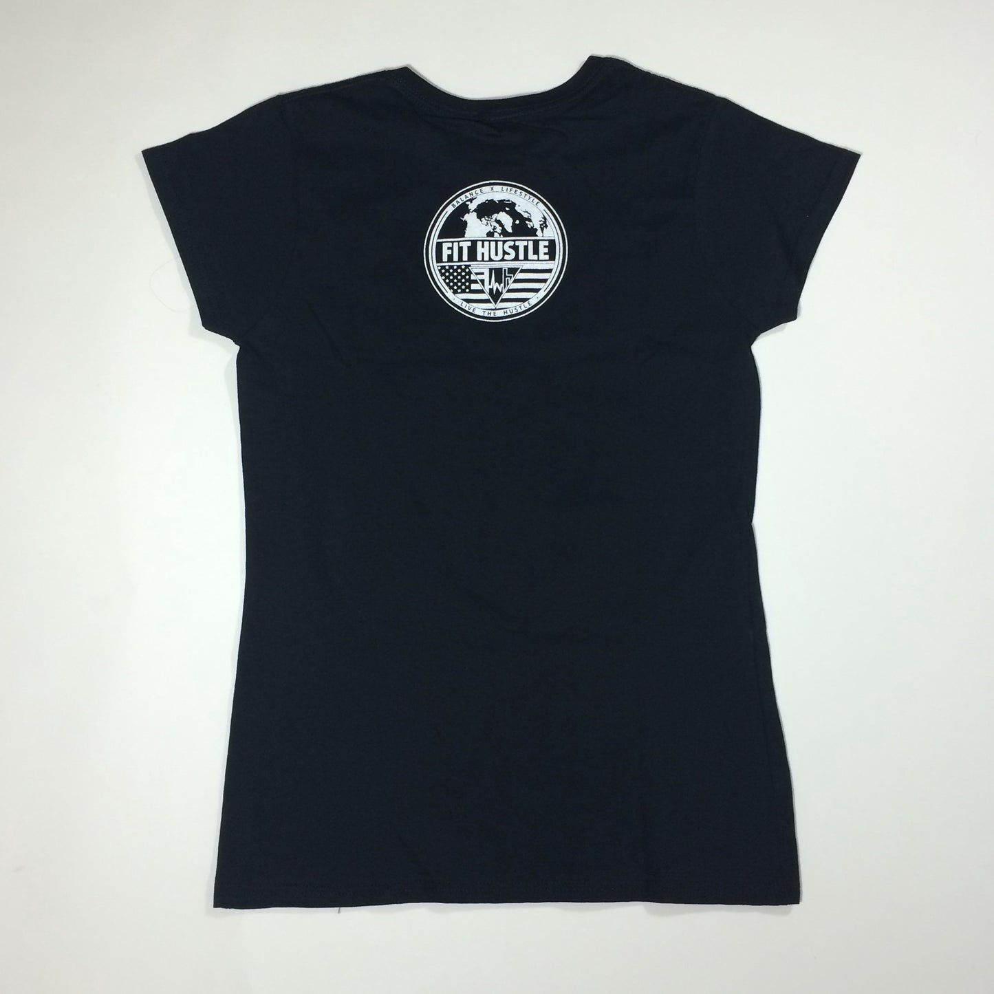 “GOOD VIBES - SPREAD EM” Women's Black T-Shirt