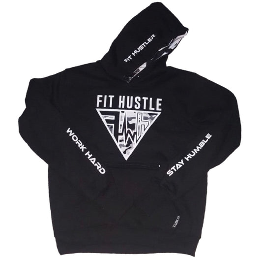 "Get ShXt Done" White Camo FIT HUSTLER™ Pullover