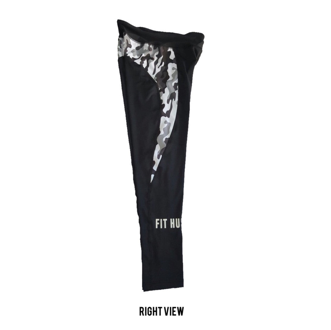 Women's White Camo Performance Leggings