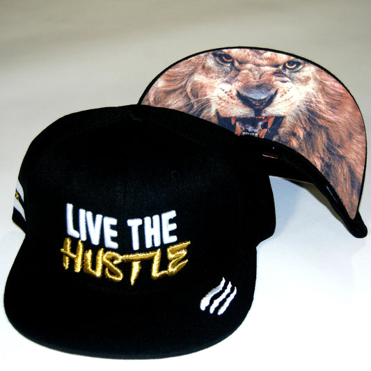Live The Hustle Lion Hat