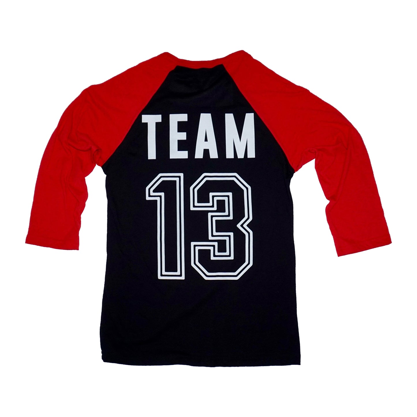 Fit Hustle Raglan - Red/Black