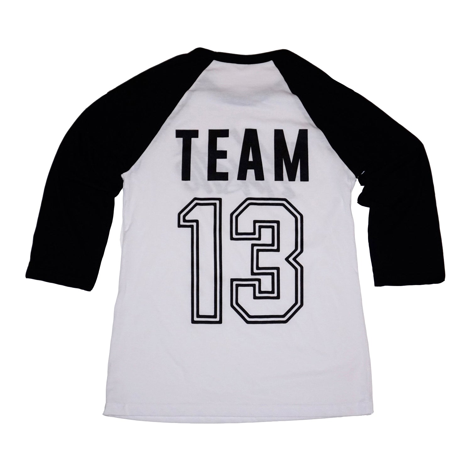 Fit Hustle Raglan - White/Black