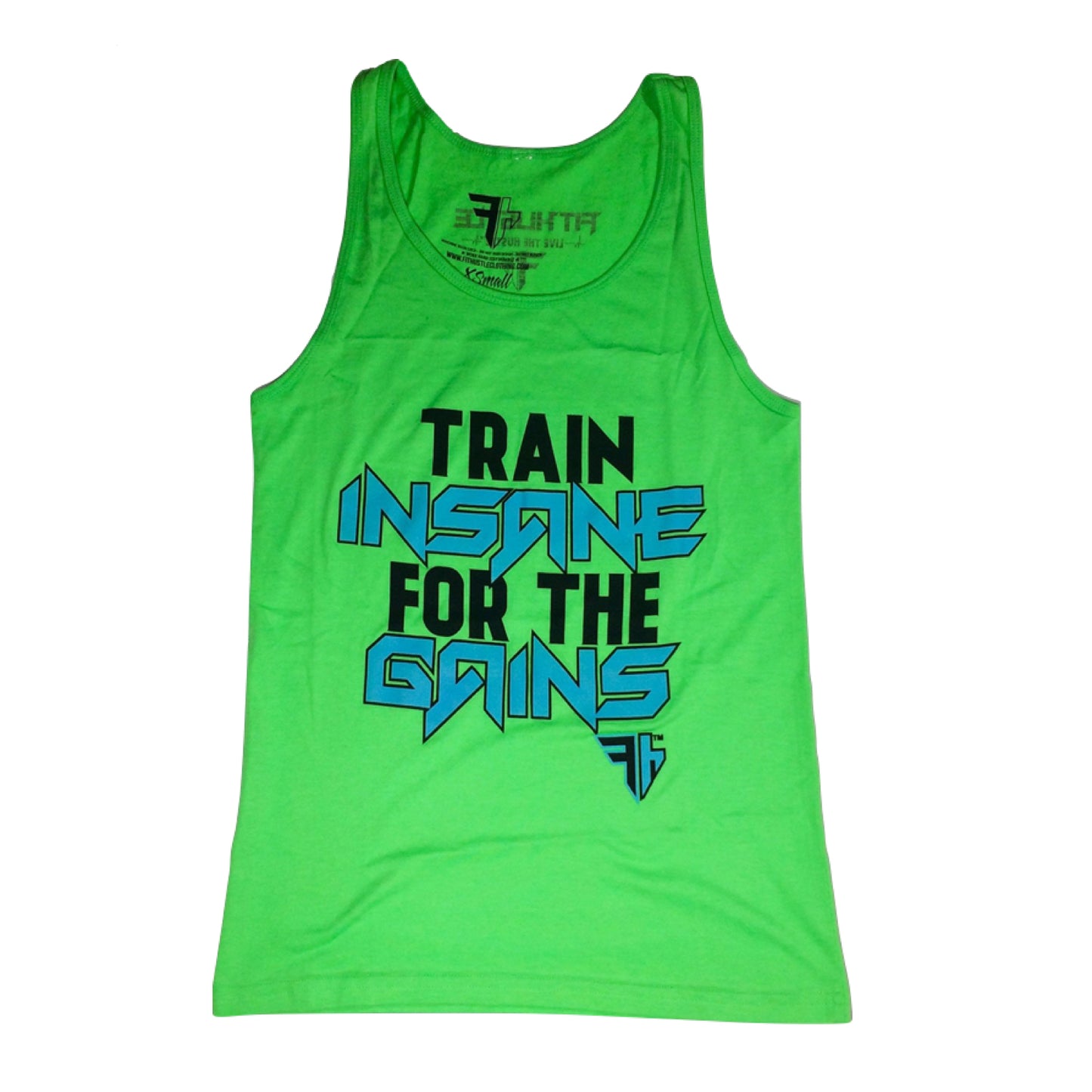 Train INSANE for the GAINS Unisex Tank Tops