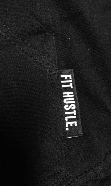 "Fit Hustler Checklist" White Camo Zip-Up