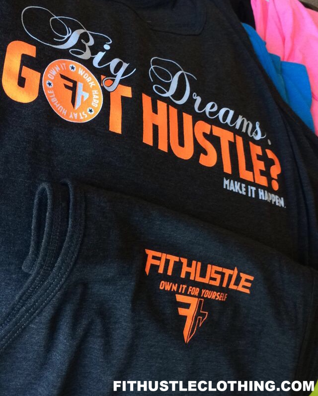 Charcoal Black TriBlend (Tank)-Big Dreams. Got Hustle? MAKE IT HAPPEN.
