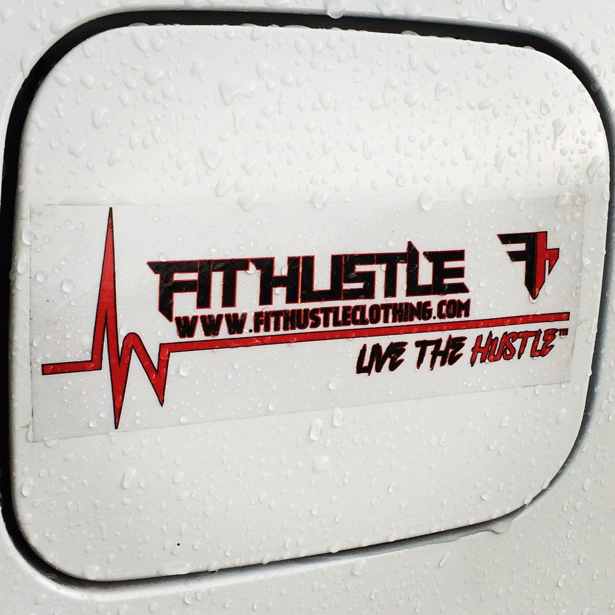FIT HUSTLE - LIVE THE HUSTLE™ Stickers